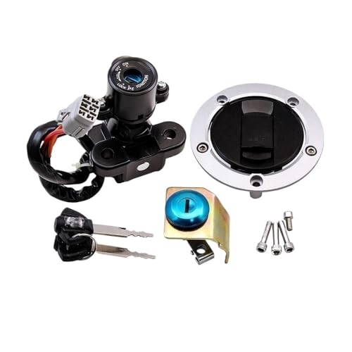 Bouchon réservoir carburant et kit d'allumage pour moto Suzuki GSXR 600 et 750