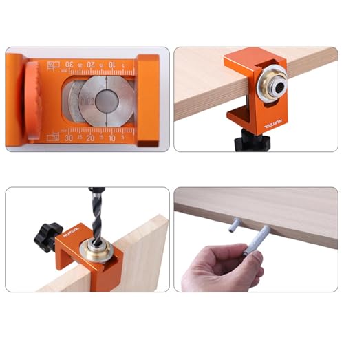 Kit de gabarit de perçage en alliage d'aluminium durable de 6mm