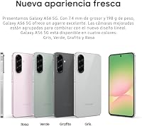 Samsung Galaxy A56 5G, Grau, 256 GB – Ansicht 3