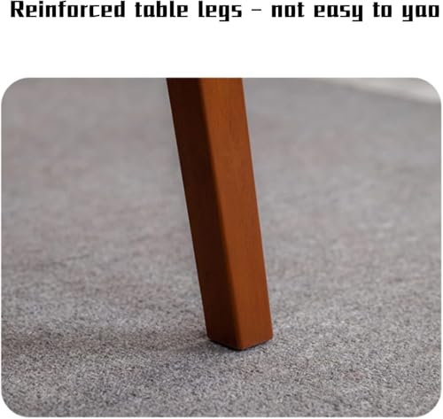 Image of Solid Sheesham Wooden Tables Coffee Table Solid Wood Tatami Coffee Table Bay Window Small Table Indoor Mini Balcony Floor Table and Safe Rounded Edges (60x40x30cm)