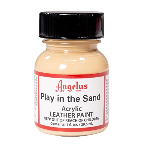 Angelus Acrylic Leather Paint, 1 Fl Oz (Pack of 1), Play in The Sand