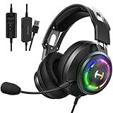 Edifier G35 PC Gaming Headset Hi-Res Sound Quality USB Over-Ear Headphone with 7.1 Surrounding...