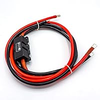 WATTSTUNDE® 25 mm² Anschlusskabel BAKA25-FH 100 cm mit ANM Hochlast Sicherungshalter – Ansicht 3
