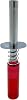 Yaohappy RC Nitro Engine Starter Tool - Glow Plug Igniter - Red - 1pcs AA Battery Not Included - For RC Car, Plane, Helicopter, Boat - Kid