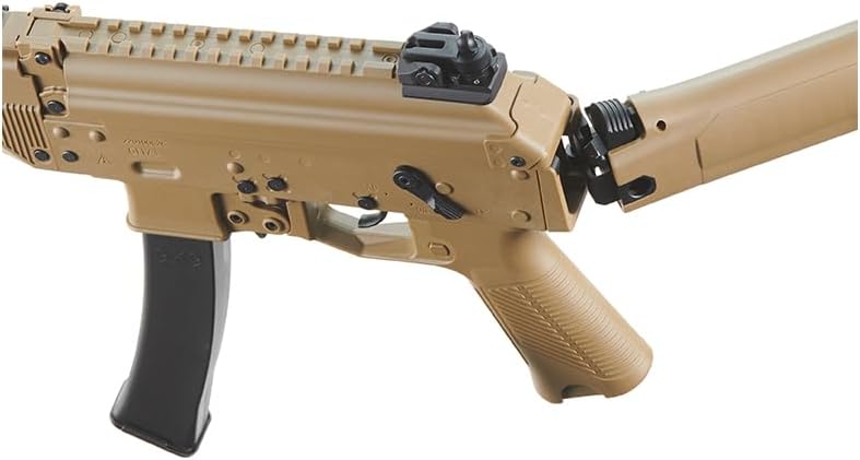 Lancer Tactical PPK-20 Gen 3 Nylon Polymer Compact AEG Airsoft SMG w/Programmable Fast Trigger & MOSFET (Foldable Stock)