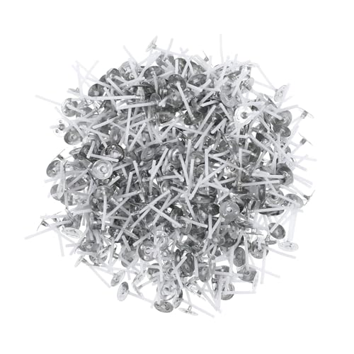Pabilos para velas con base 500 piezas NUOBESTY