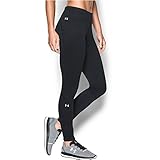 Under Armour Women's Base 4.0 Leggings, Black/Glacier Gray, Medium