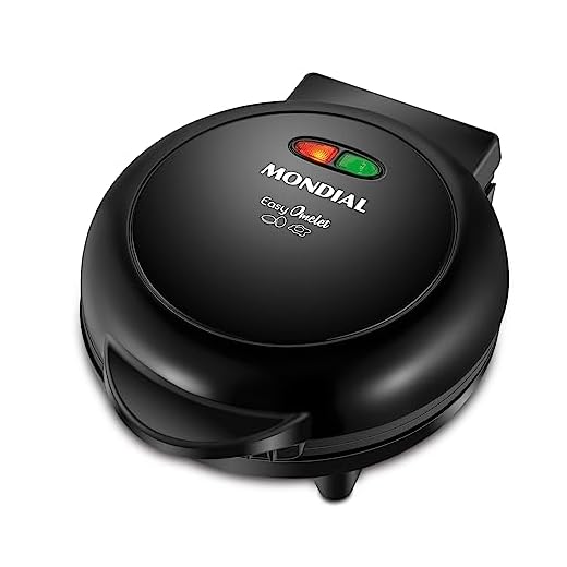 Omeleteira Easy Omelet, Mondial, Preto, 800W, 110V - OM-02