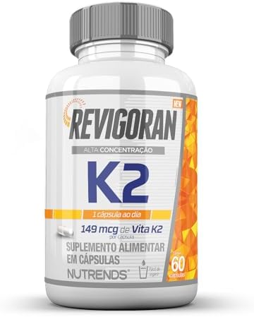 Revigoran Vitamina K2 149mcg (Alta Concentração) 60 cápsulas, Nut...