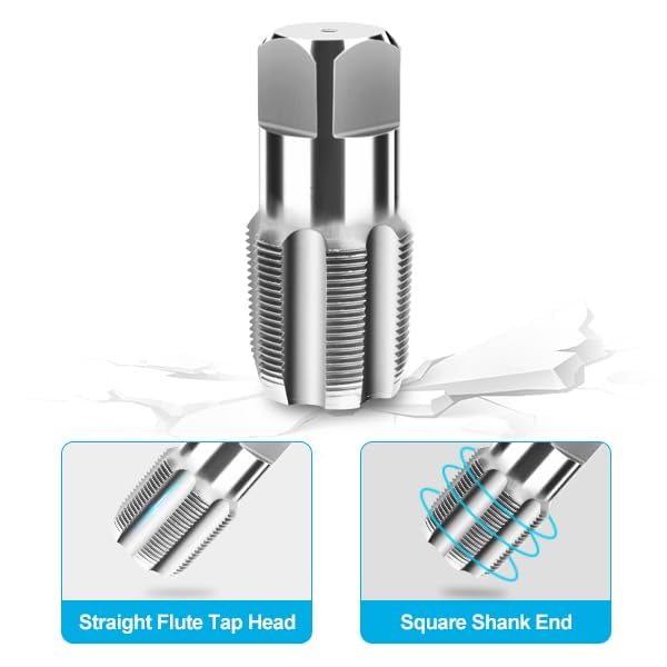 Carbon Steel NPT Pipe Tap - Accurate Threads -3