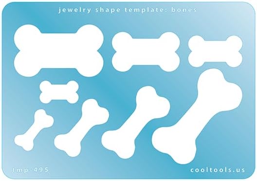 Jewelry Shape Template - Bones
