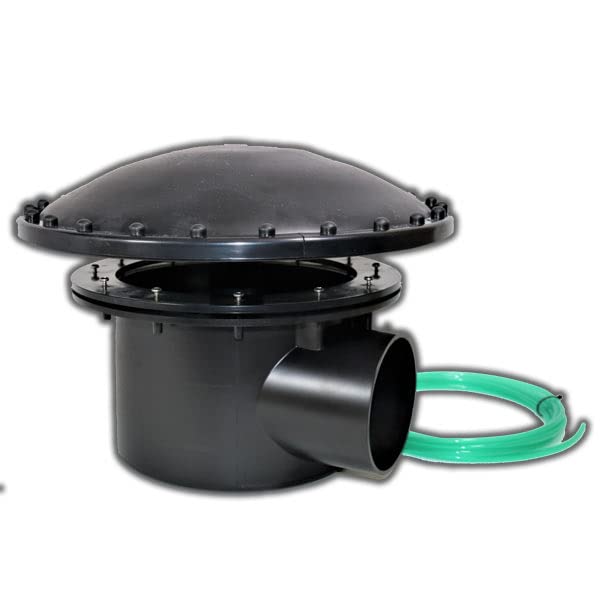 eco-filtration Full Range Of Pond Bottom Drains//Large & Small Sump Drains//Replacement Aerated Domes (Large Rubber Membrane Aerated Pond Bottom Drain)