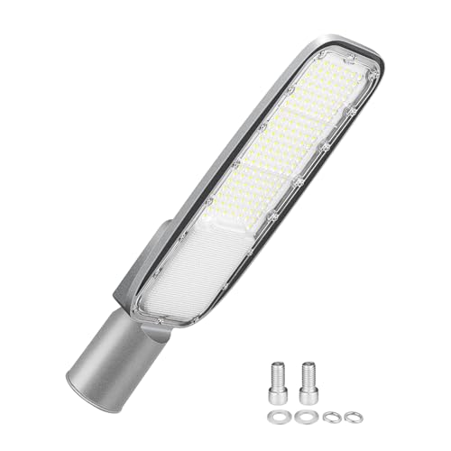 SKYWORLD LED Straßenleuchte, 150W 9498LM Led Strassenlampe Mastleuchte 4000K Warmweiß IP66 Wasserdicht Außenleuchten Sicherheits Wand Licht für...