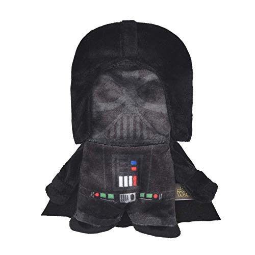 STAR WARS for Pets Plush Darth Vader Flattie Dog Toy, 9 Inch | Soft Toys for Dogs, Darth Vader Dog Toy Darth Vader Plush Toy for Dogs