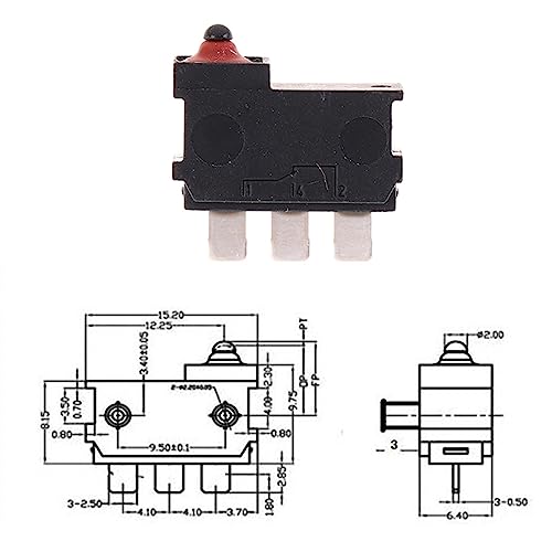 Micro-interrupteur étanche DJ1G-AG29 original vertical à haute sensibilité - 3