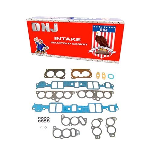 Image of DNJ IG3202 Intake Manifold Gasket Set for 1986-1991 Chevrolet Corvette 5.7L V8 16V OHV 350cid