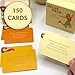 Boredwalk Delve Deck Joy Edition Conversation Cards for Couples, Family and Friends - Question Cards - Gratitude Practice Game for Adults