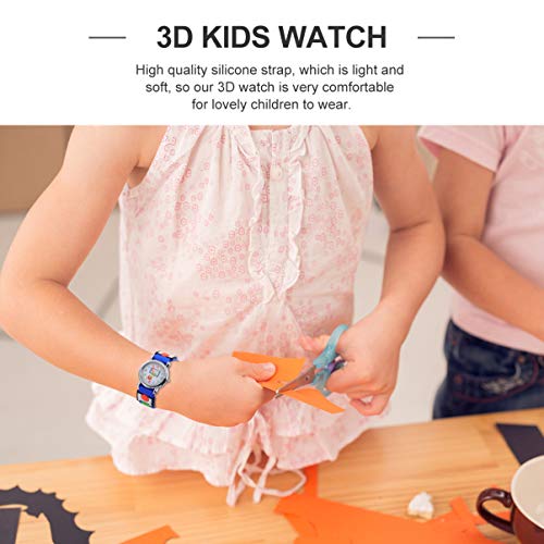 3D Cartoon Kids Watch, Cute Basketball Wrist Watch Number Analog Watch For Boys #TOP3