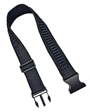 TAMINSTY 50 Rounds 22 Cartridge Belt, Rifle Ammo Belt, Adjustable Pistol Ammunition Bullet Belt .22 Cal Tactical Hunting Bandoleer for .22LR .17 HMR .22WMR 5.56mm .25Cal 10/22 (Black)