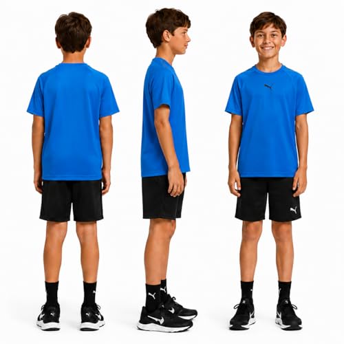 PUMA Boys Dry Fit Performance Active Basic Quick-Dry T-Shirt (Sizes 8-20) - image 2