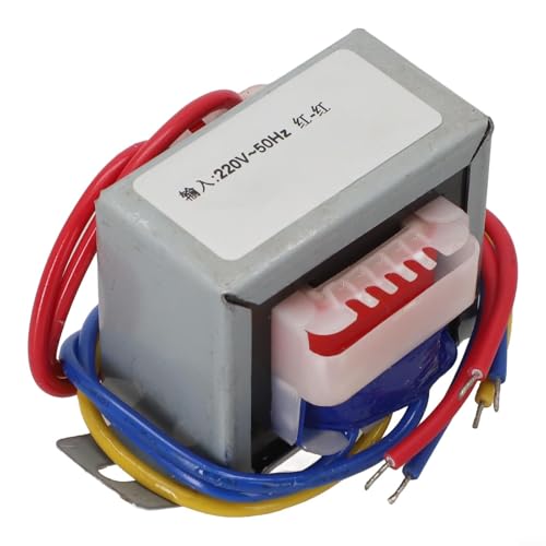 [Capacità di trasformazione dell'alimentazione] Converte l'ingresso CA 220 V in opzioni di uscita CA di 15 V o 18 V, per diversi progetti elettronici.