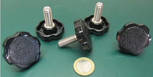 18-8 SS Rosette Head Thumb Screws FT 3/8"-16 x 1.00" Length 5 Pcs