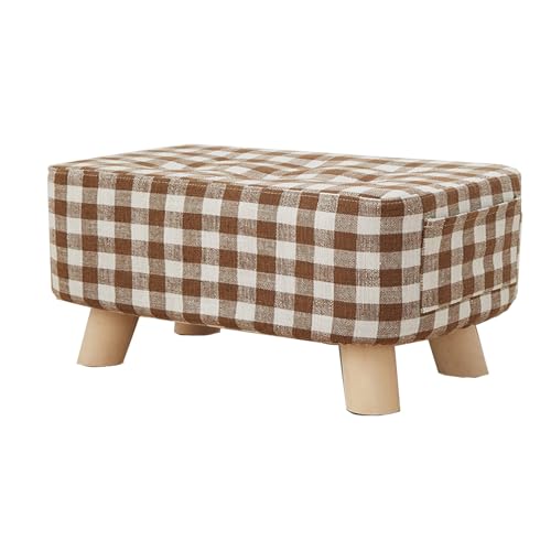 Banc rembourré rectangulaire en peluche pour la chambre
