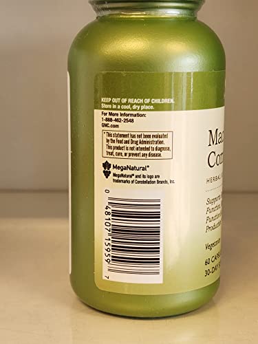 Gnc Herbal Plus Maca Complex, 60 Capsules, Supports Sexual Wellness #TOP1