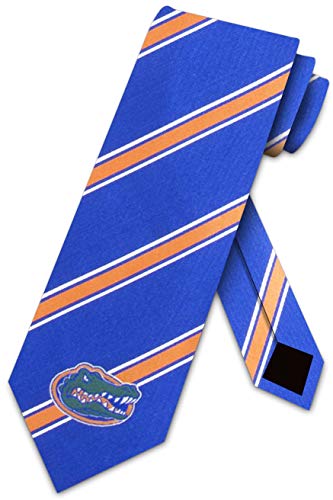Eagles Wings Gators Ties Mens University of Florida Neckties (Stripe Microfiber)