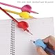 VIKASUN 7 stück Bleistiftgriffe, Schreibhilfe für Stift, Bleistiftgriffe für Kinder, Schreibhilfe Stiftgriff für Kinder, Silikon Ergonomische Haltungskorrektur Schreibwerkzeug (Mehrfarbig)