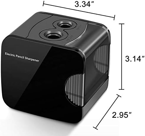 ARPDJK Electric Pencil Sharpener, Powered By USB or Battery Operated Heavy Duty Automatic Electronic Pencil Sharpener For No.2 And Colored Pencil