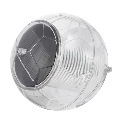 SHINEOFI Luces Solares Flotantes para Piscina LED Impermeables Balón de Fútbol Multicolor Lámparas Decorativas para Jardín y Estanque Iluminación Solar Exterior Resistente al Agua