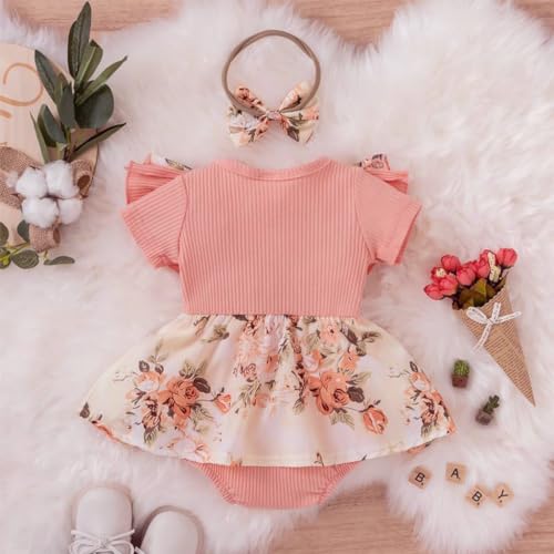 Image of Zibuyu Baby Girl Clothes with Bow Headband