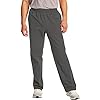 Hanes Essentials Sweatpants, Men’s Cotton Jersey Pants with Pockets, 33”