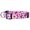 Native-Pup-Flower-Dog-Collar-Adjustable-Small-Medium-Large-Cute-Girl-Female-Summer-Spring-Pretty-Designer-Puppy-Essentials-Accessories-Pink-Floral-Blue-Daisy-Rose-Medium-Pink-Daisy Native Pup Flower Dog Collar: The Perfect Accessory for Your Pooch