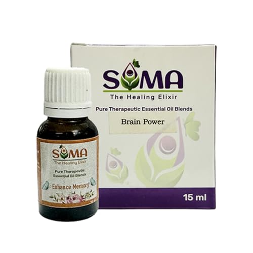 Image of Enhancer Memory Oil | 15 ml | Natural Essential Oil for Mental Clarity and Focus | Aromatherapy for Cognitive Boost |