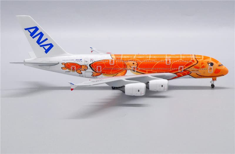 JC Wings 全日本空輸 ANA 1:500 A380 JA383A Amazon.com: JC Wings ANA Kala Airbus A380 JA383A Orange Turtle 1