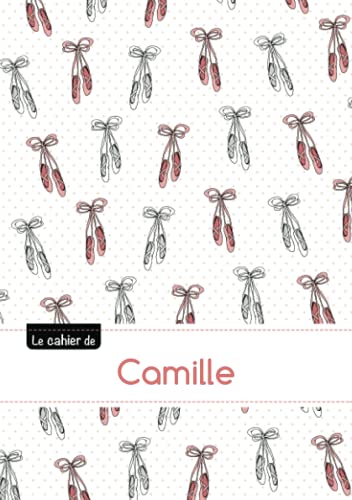 Le cahier de camille: Le cahier de camille - blanc, 96p, a5 - ballerine