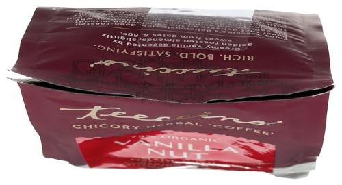 Image of Teeccino Vanilla Nut Chicory Coffee Alternative - 11 Ounce - Ground Herbal Coffee That's Prebiotic, Caffeine Free & Acid Free, Medium Roast