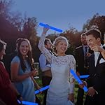 60Pack LED Glow Foam Sticks Bulk,Light Up Glow Sticks with 3 Flashing Modes,Blue Glow Wands Party Pack,Glow In The Dark Party Supplies for Valentines Day,July 4th, Wedding,Birthday,Concert - Image 5