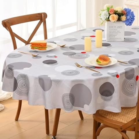 Nappe de table Alishomtll ovale Cover