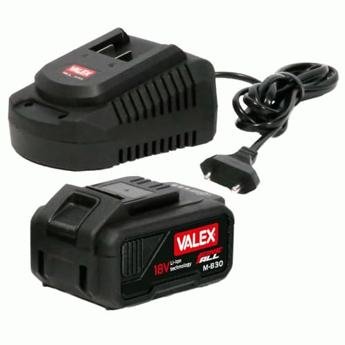 Batteria da 3Ah KIT SET BATTERIA 18V 3,0 Ah E CARICABATTERIA 1.7A Valex One All 1997559