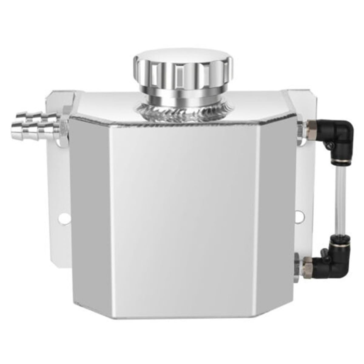 Réservoir de Récupération D'huile de 1 L en Alliage D'aluminium pour Voiture avec Filtration de Vapeur D'huile Bulles Haute Pression