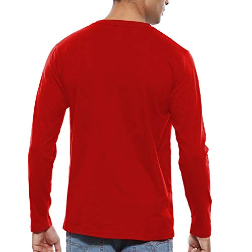 Image of Men's Regular Fit I Am Engineer Cotton Printed V Neck Full Sleeves Black & White T Shirt. Trending, Trendy,Pootlu, College Tshirts