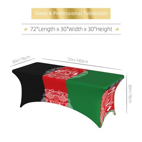 Nappe extensible pour grandes tables rectangulaires repas thématique Afghanistan - 7