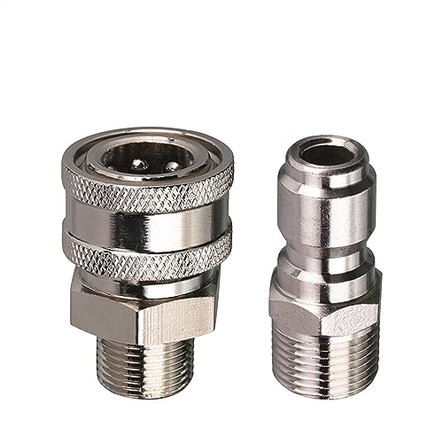 Idropulitrici Set di adattatori for idropulitrice Healand, Kit di connessione Rapida, Raccordo filettato Maschio da 3/8", 5000 PSI