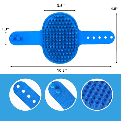 Image of NVNAN Pet Shampoo Brush and Massage Bath Brush