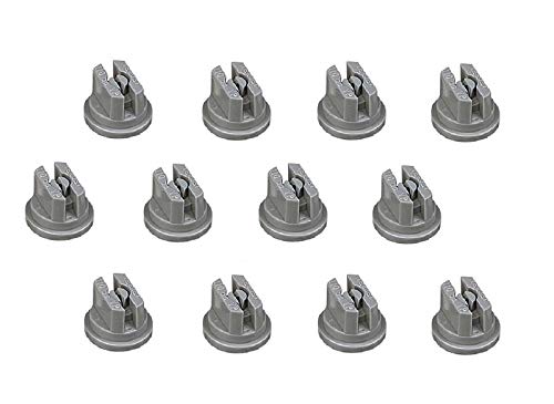 Pack of 12 - TeeJet Flat Spray Tips Gray 110° Polymer Visiflo Farmer Bob's Parts TP11006VP