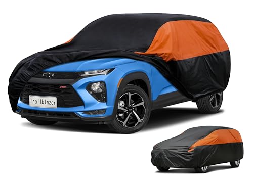 Image of GUNHYI Chevrolet Car Cover Custom Fit Chevrolet Chevy Trailblazer (2020-2023) Waterproof All Weather for Automobiles, Lightweight Full Exterior Cover Outdoor Sun UV Rain Dust Snow Wind Protection.