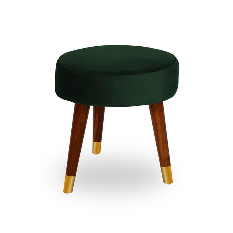 Image of nestroots Lounge Chair for Living Room | 1 Seater Sofa Accent Chair | Cushioned Dining Chair | Tranquility Throne Ottoman